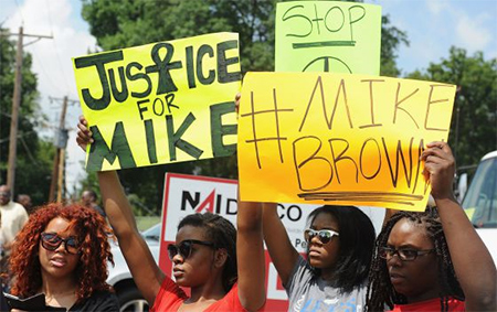 Una ola de disturbios en Saint Louis por la muerte de un joven negro